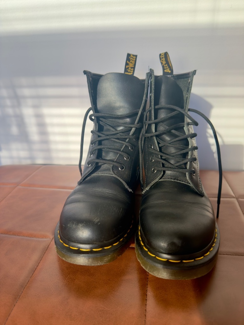 Dr. Martens 1460 Black Leather Combat Boot